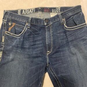 Ariat Men's Dark Blue Bootcut Jeans